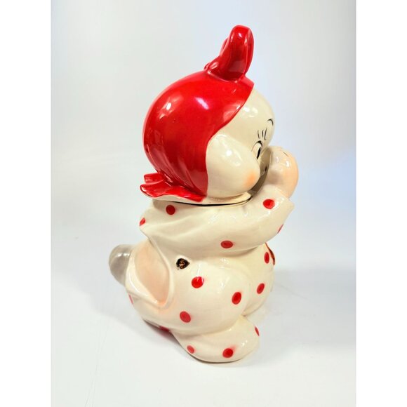 Cookie Jar Canister Regal China Peek-A-Boo Designed by Van Tellingen Baby Bunny - Picture 8 of 16